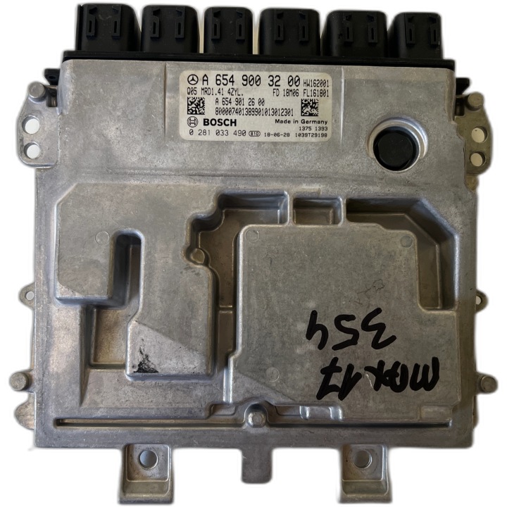 MERCEDES C KLASA 1.6 CDI A6549003200 0281033490 A6549012600 computer ECU
