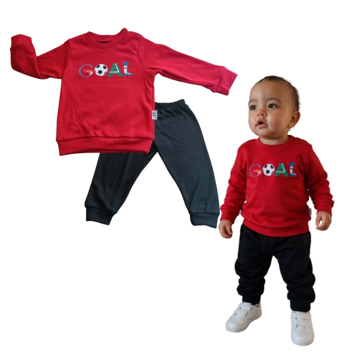 Komplet dresowy dla niemowlaka bluza spodnie