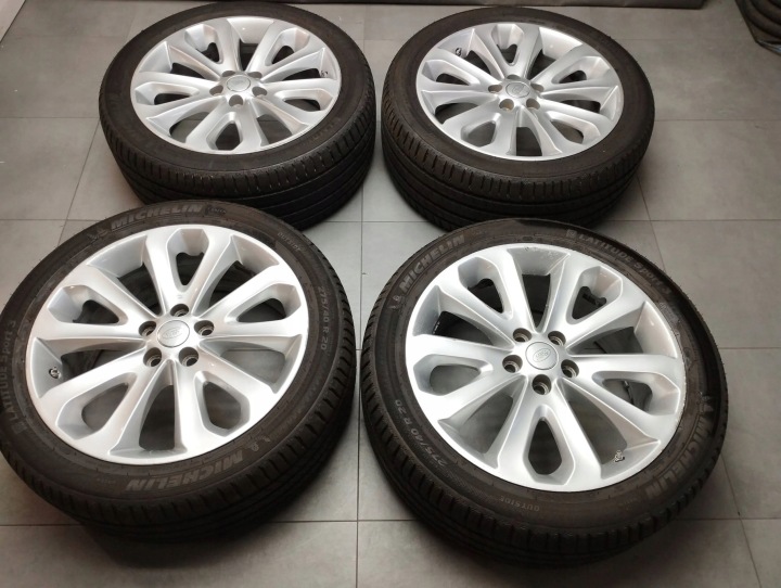 Land Rover Range Rover Sport L320 wheels disc 20 tyres MICHELIN 275/40
