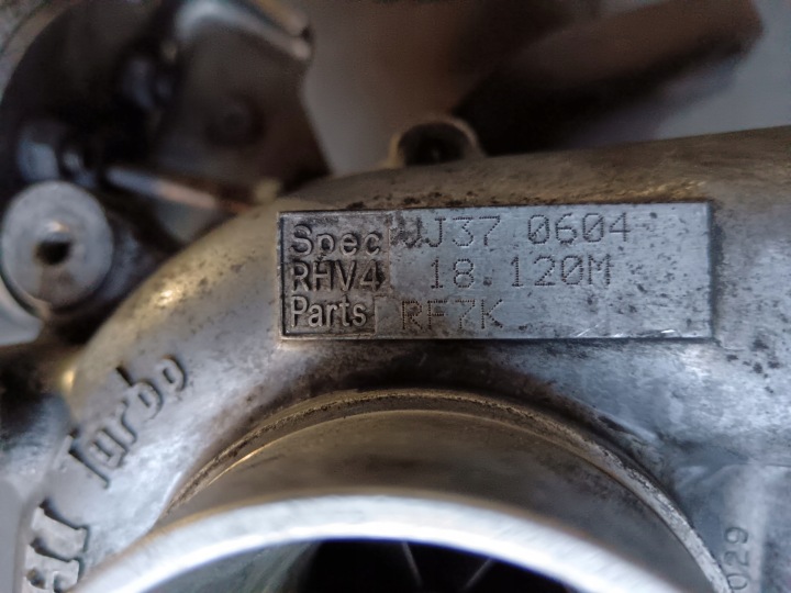 MAZDA 3 6 II BL 08- 2.2 CITD 2.2CITD TURBINA TURBOSPRIOR RF7K JJ370604 6