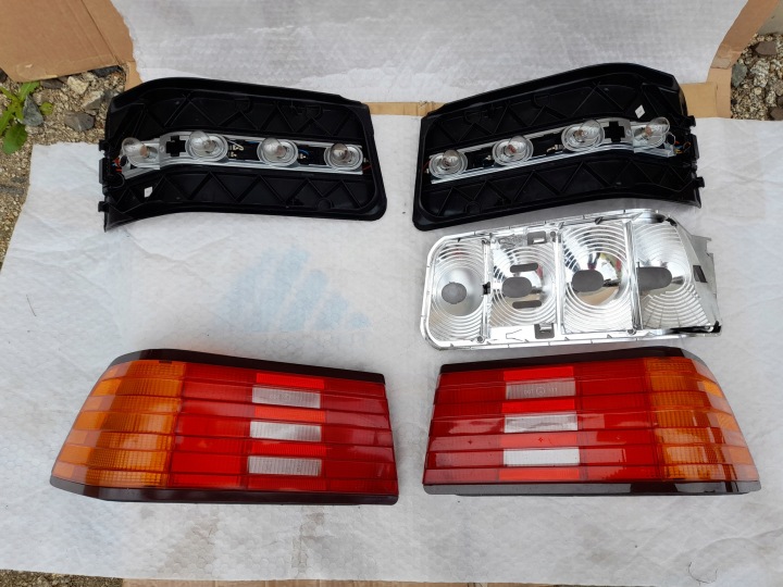 Licht hinten heck rechts + links MERCEDES SL 129 W129 ORG CALE