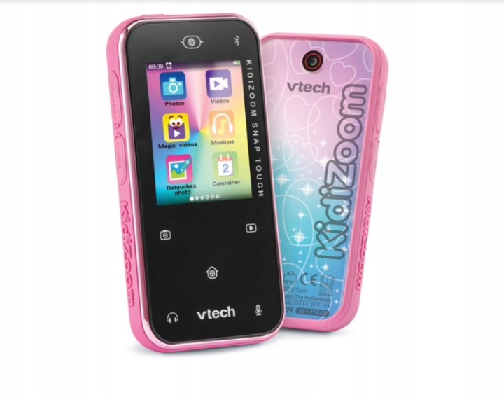 Пошкоджений VTech 549253 KidiZoom Snap Touch телефон 53E224 B (пошкоджений) — фото 3