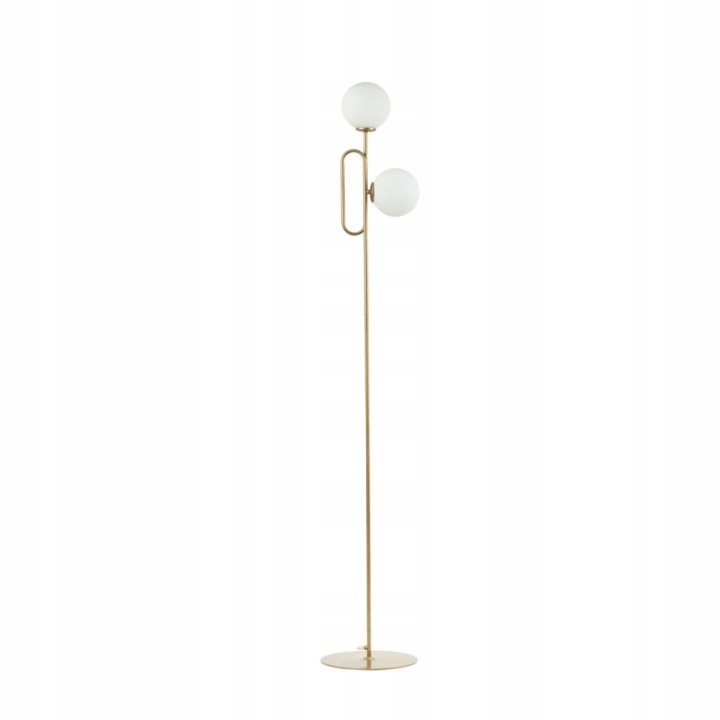 Stojací podlahová lampa Zlatá Moderní lampa 2xG9 12W Tes Sigma Lighting