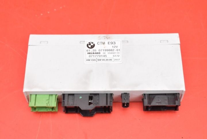 Bedienteil modul dach 07199882 BMW E93 3.0i 218 KM CABRIO 04-10