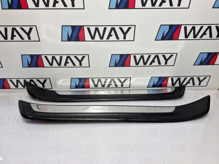 BMW X1 E84 X LINE modanatura Coperture MINIGONNE Anteriore KOMPLET 7318567 7318568