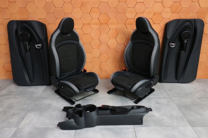 MINI F56 JCW GP GRAND PRIX innere Sitze SPORT heizung CARBON BLACK