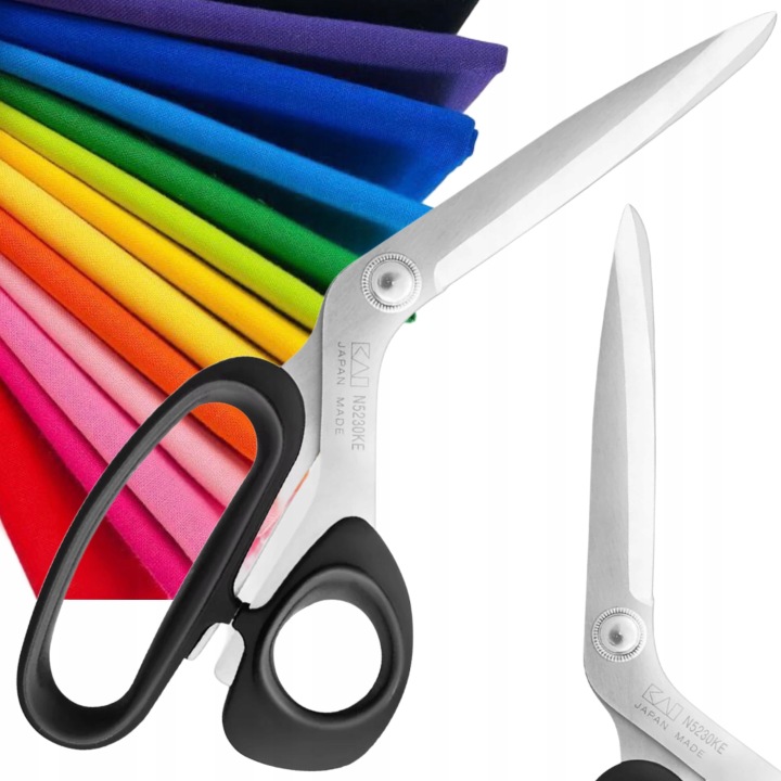 Kai Japonské Krejčovské Nůžky, Speciálně Nabroušené, Nůžky Na Textil 23 CM