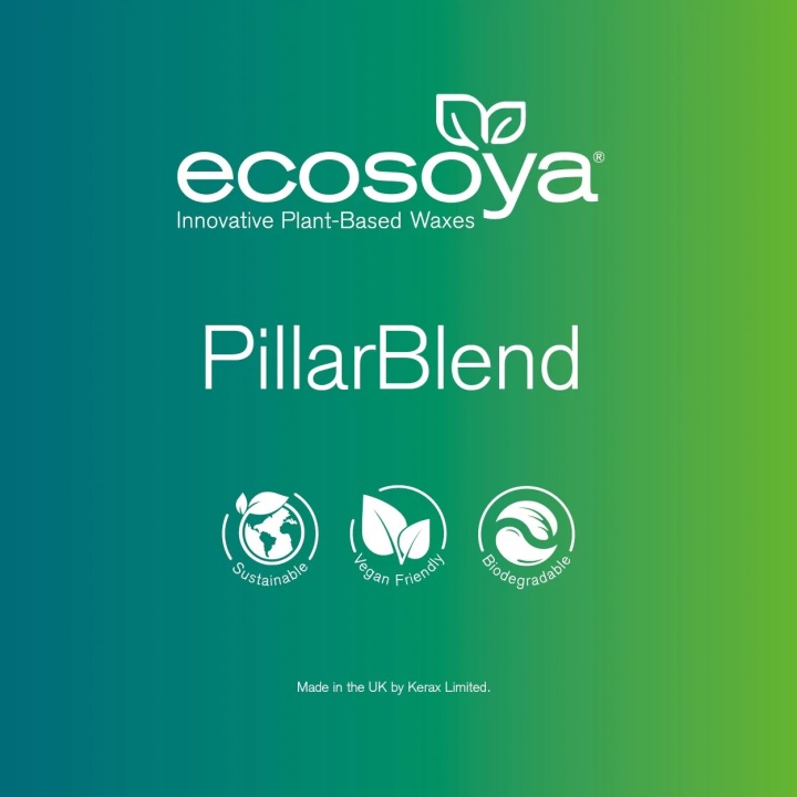 Vosk EcoSoya Pillar Blend – volně stojící svíčky z forem 5 kg Sisano