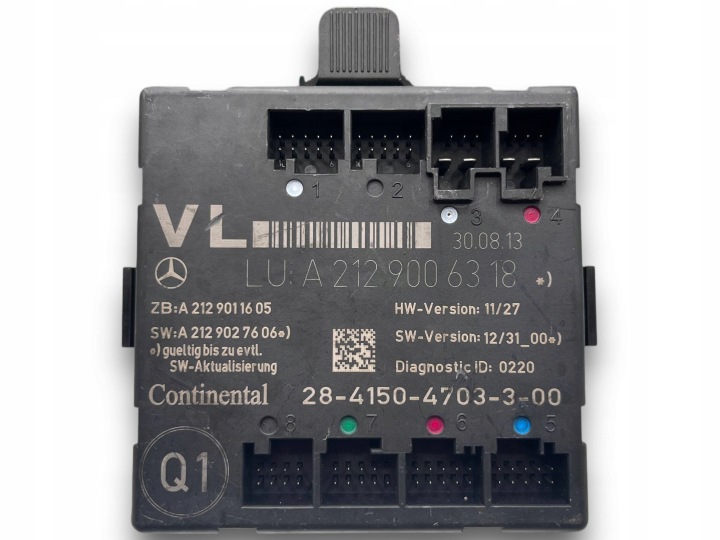 MERCEDES W212 control unit door 2129006318 @M
