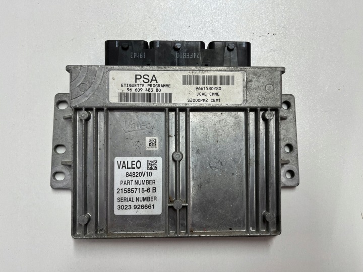 Bedienteil DES MOTORS Citroen 9661580280 S2000PM2 9660948380