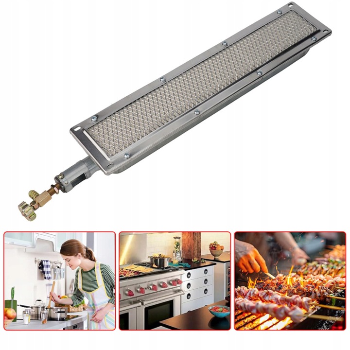 Bbq Plynový gril Infračervený gril Boční hořák Keramický ohřívač