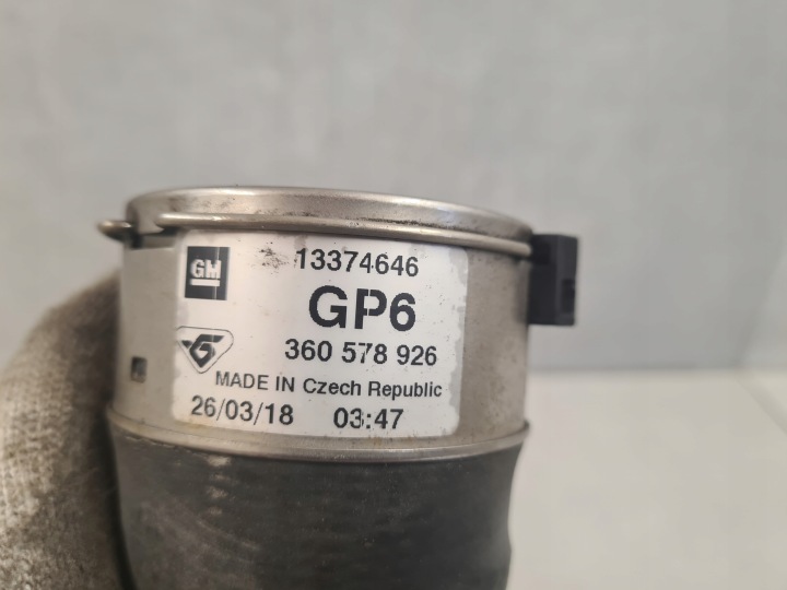 RURES INTERCOOLERA OPEL ASTRA V K 1.4 TURBO 13374646 6