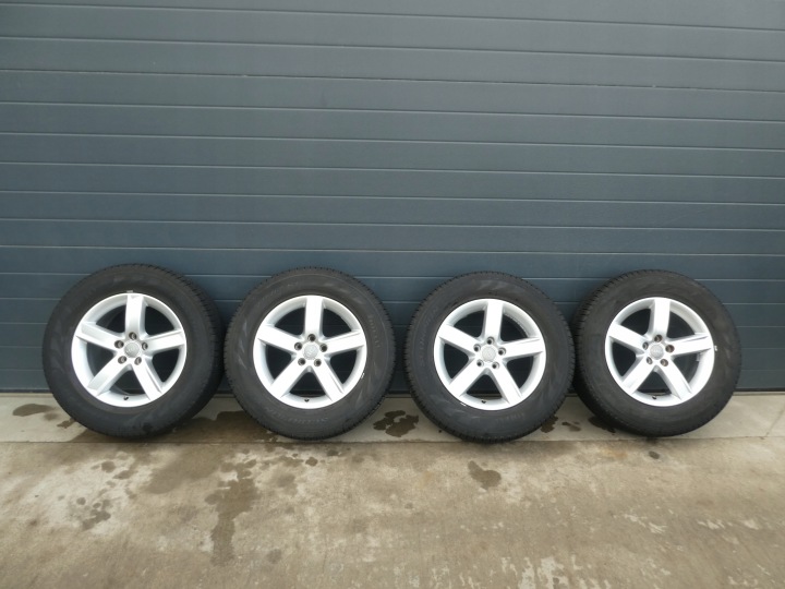 4X KOLESÁ DISKY GUMY AUDI 8R0071497 2017R