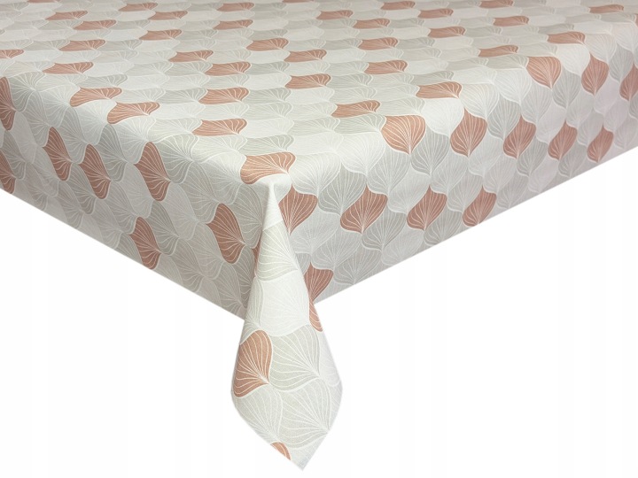Ubrus Ceratová tkanina Voděodolná Adara Béžová Geometrický 400x140 cm