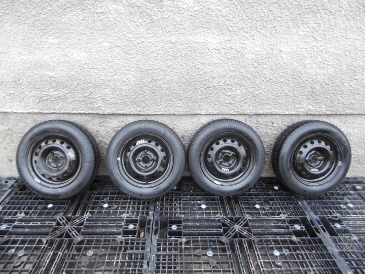 Jantes Fer + Pneumatiques, pneus 14 175/65 4x100 ET49 OPEL