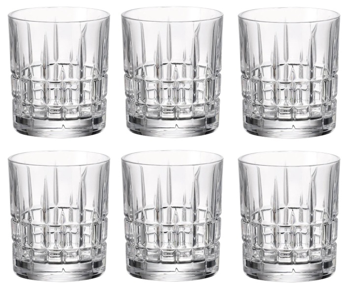 Bohemia Dover Sada 6 sklenic na whisky a nápoje Sklenice 320 ml