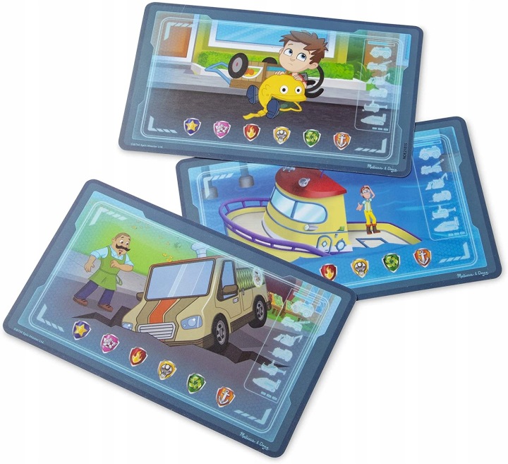 Melissa & Doug - Дерев'яна дошка приладова і кермо Щенячий патруль, — фото 6