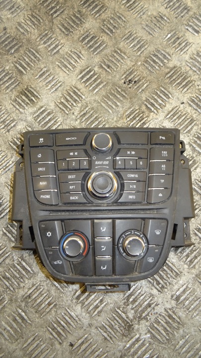 upravljačka radia klimatizacije Opel Astra J 13435154 13406665