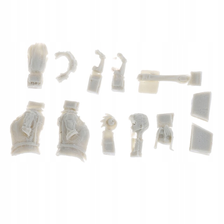 1/35 Модель Фігура зі смоли Жінка Офіцер Сучасний незібраний подарунок DIY — фото 4