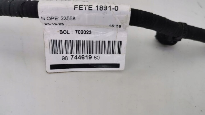 Citroen e-C3 harnais de frein manuel 9874461980 côté arrière gauche CFD931 10