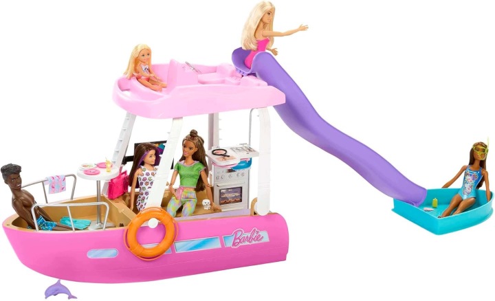 BARBIE омріяний човник набір басейн гірка 20 аксесуарів