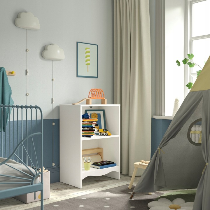 Ikea Столик для пеленання Стелаж Smagora 60 см Білий / Білий - Практичний — фото 3