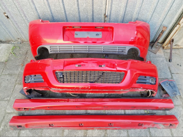 OPEL VECTRA C GTS pare choc ZDERZAKI avant arrière seuils moulage KOMPLET Y547