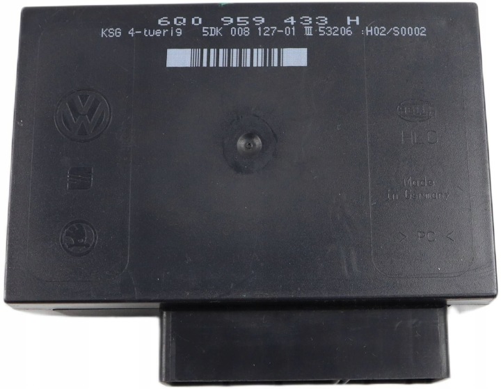 VW POLO 9N FABIA und IBIZA III modul Bedienteil KOMFORTU 6Q0959433H