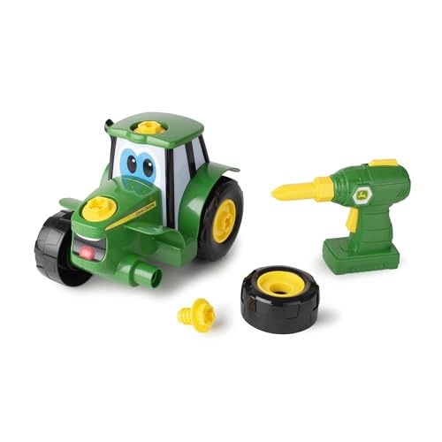 Трактор іграшка JOHN DEERE для будування набір розвивальний для хлопчика — фото 4