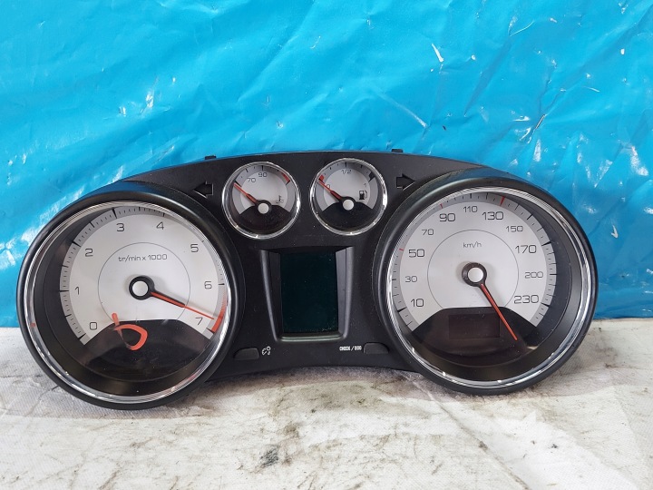 dials clock PEUGEOT 308 1.6 VTI 9665107580