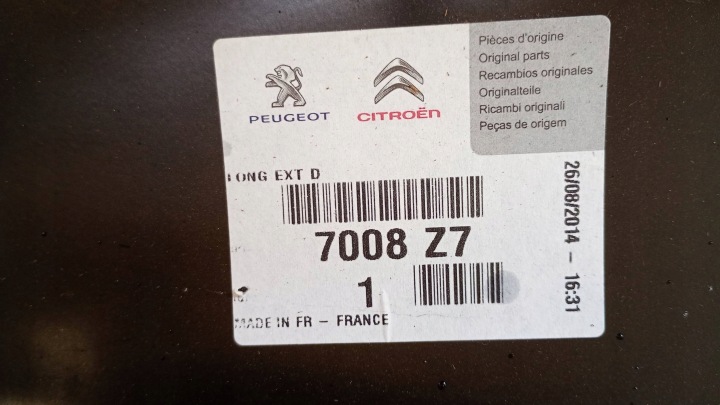 CITROEN BERLINGO PEUGEOT PARTNER 96-10 PROGRAFI C504 15
