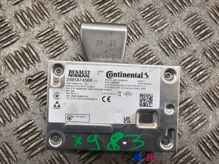 Module GPS RENAULT 2591A7456R