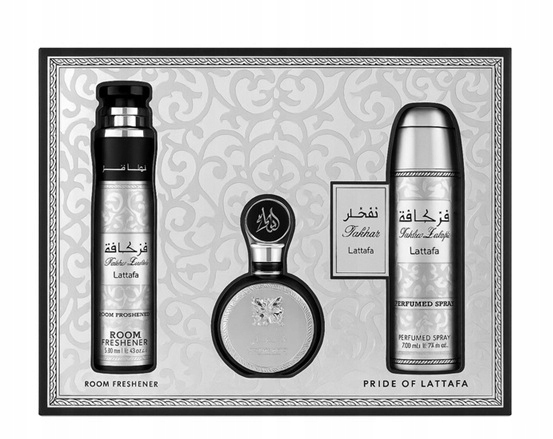 lattafa fakhar lattafa men woda perfumowana 100 ml   zestaw  