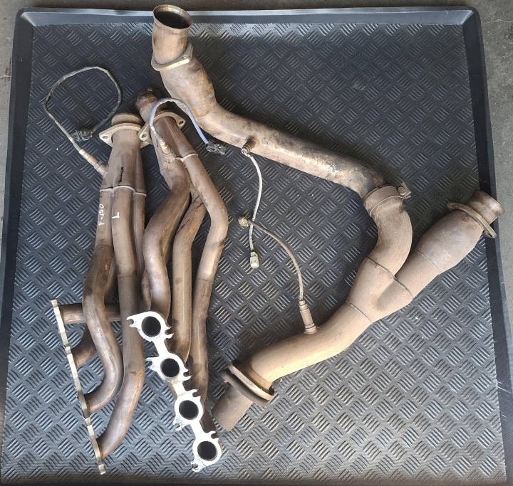 Collecteur échappement occasion Convertisseur catalytique catalyseur Échappement FORD F150 12 XII XLT 09-14 5.0 V8