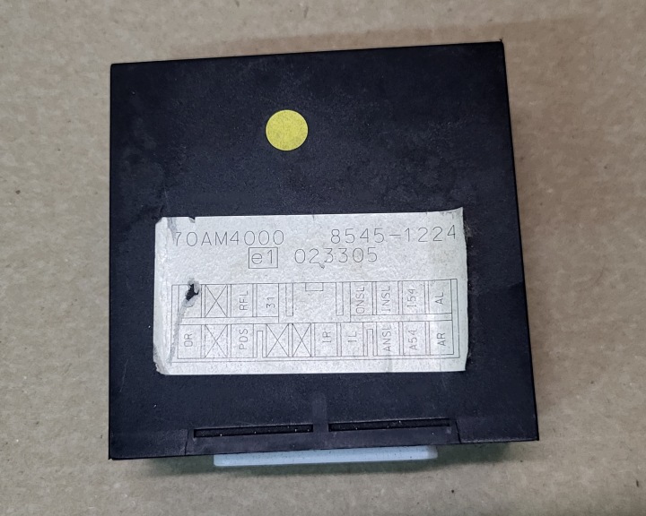 modul SENSOR Bedienteil PDC RENAULT SCENIC 2 II 1.6 16V 8545-1224 70AM4000