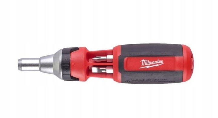 Univerzální ráčnový šroubovák s bity 9v1 Milwaukee 4932471598