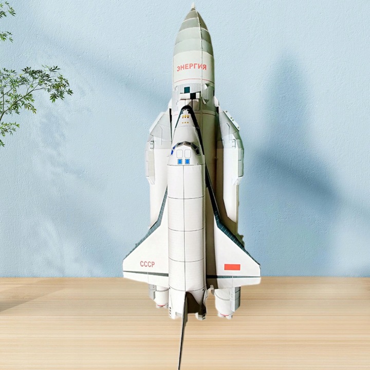 Набір моделей ракет у масштабі 1:96 DIY Модель Rocket Desktop Декор Склади іграшку 3D — фото 6