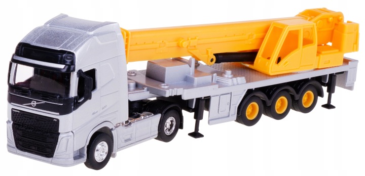 Фура VOLVO FH кран модель WELLY 1:64 — фото 10