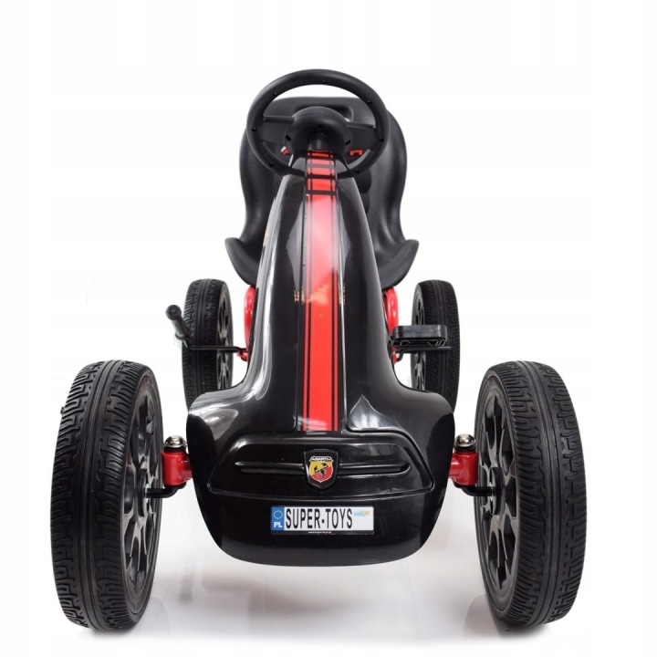 Великий ліцензований гокарт FIAT ABARTH колеса EVA якість /PB9388A — фото 5