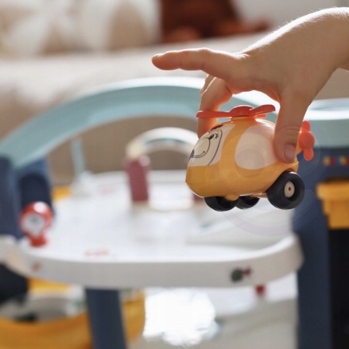 SMOBY великий великий гараж трек мийка 2 транспортні засоби + рампа набір для дітей — фото 10