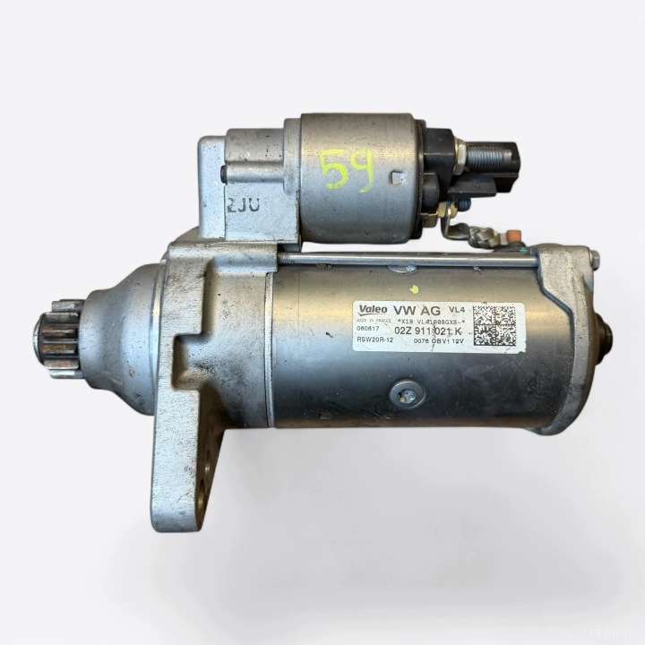 startér STARTER originál VW VOLKSWAGEN AUDI SKODA SEAT 02Z911021K
