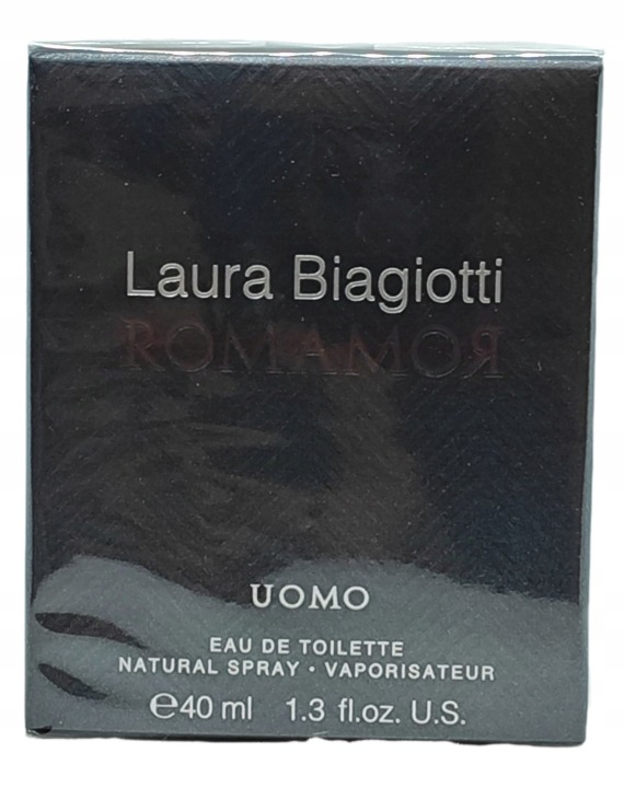 laura biagiotti romamor uomo woda toaletowa 40 ml     