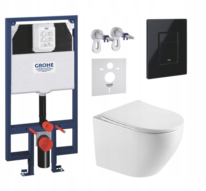 7v1 Wc Set, Stelaz Grohe Slim Wc Mísa Tornado Imprese Tlačítko