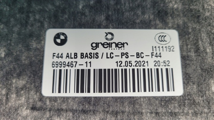 BMW 2' F44 218d GRAN COUPE 21r COUPLE BACK ASSISTANT 6999467 14