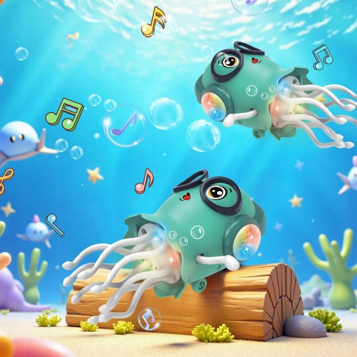 Інтерактивна танцююча восьминіг іграшка для дітей світна squid VIRAL — фото 2