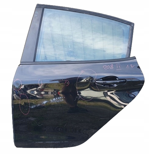 Peugeot 208 1 et 12-19 Portière Gauche Arrière Arrière $