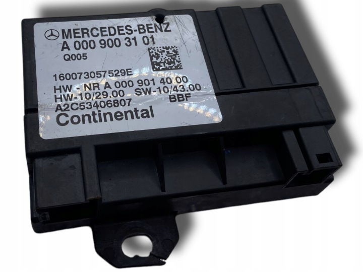 MERCEDES W176 Vezerlő egység POMPY üzemanyag 0009003101 -- $J