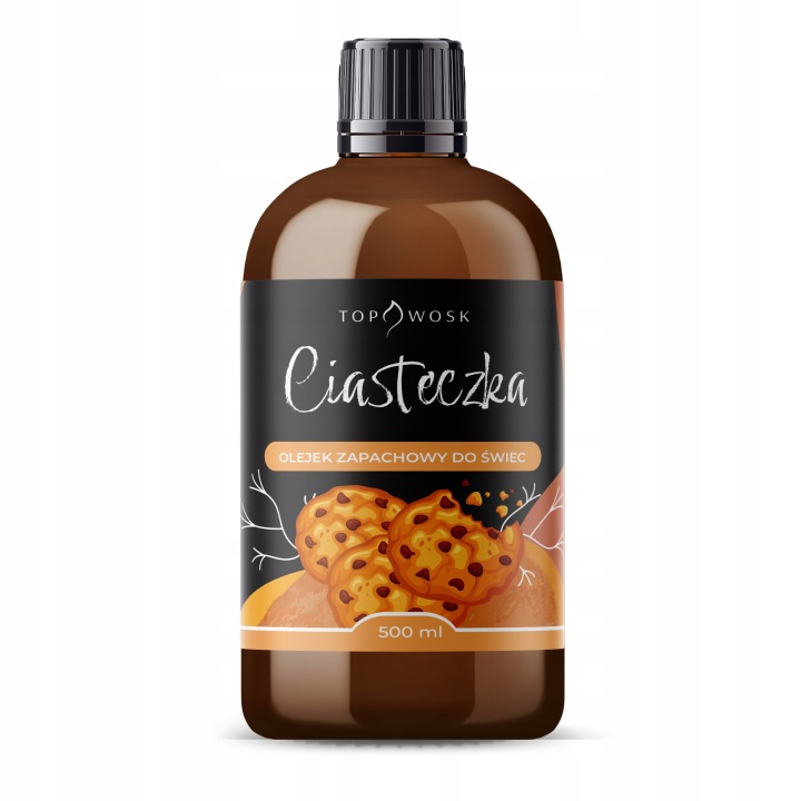 Vůně do svíček vosku parafínu oleje Sušenky 500ml