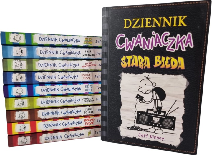 Zdjęcie egzemplarza: Dziennik Cwaniaczka / zestaw 10 książek / Jeff Kinney