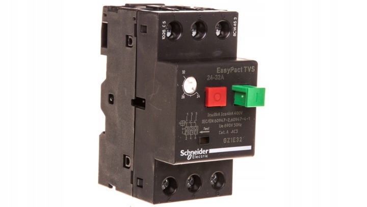 Motorový spínač Schneider Electric 400 V IP20 32 A